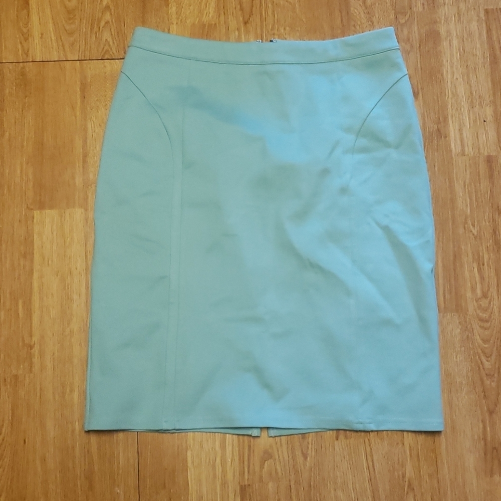 41 Hawthorn aqua pencil skirt size medium